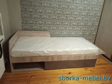 Сборка простой кровати 